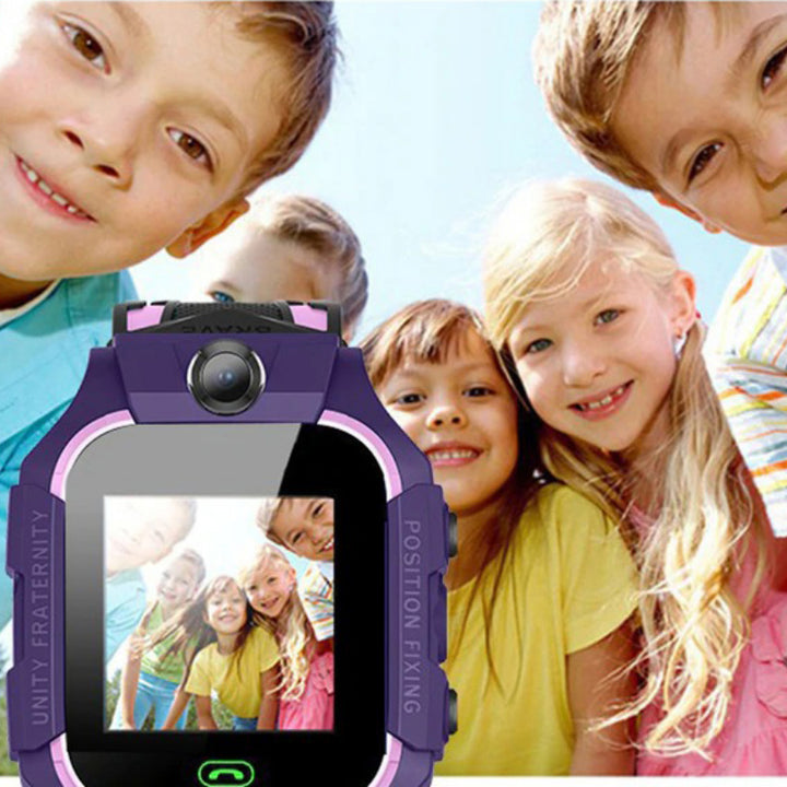 Touch Screen 4G Waterproof GPS Tracker with Two-Way Call Smartwatch for Kids