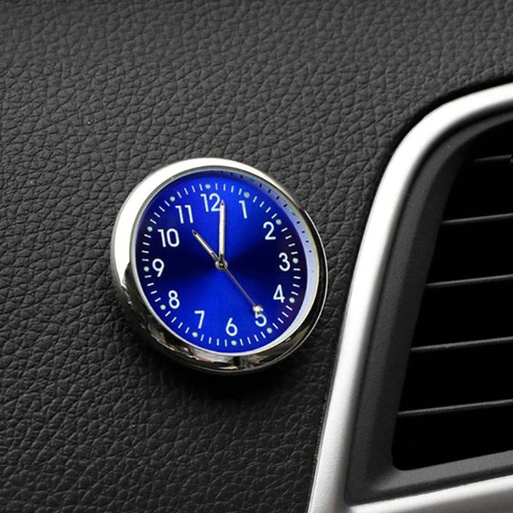 Luminous Mini Portable Stick-On Car Clocks With Shock Resistance