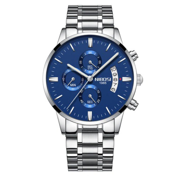 Luxurious Men's High-Fashion Rattrapante Chronograph Quartz Watches