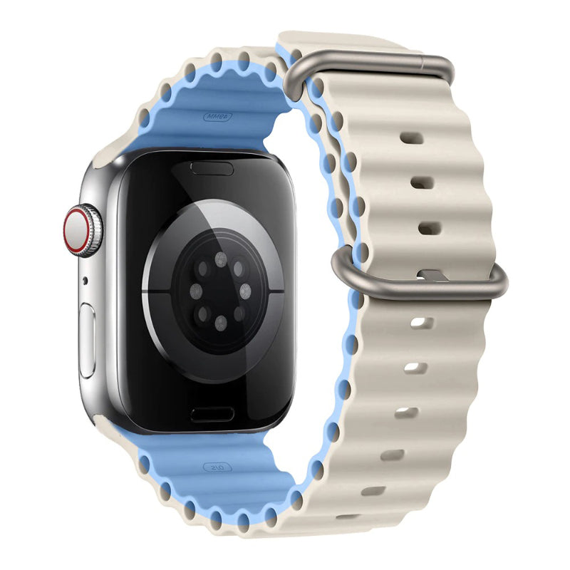Unique Ocean Ripple Replacement Bands for Apple Watches