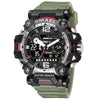 Cool Trend Dual Display Military Outdoor Sports Chronograph Men's Watches
