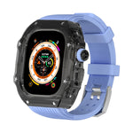 Transparent Case and Durable Replacement Straps for Apple Watches