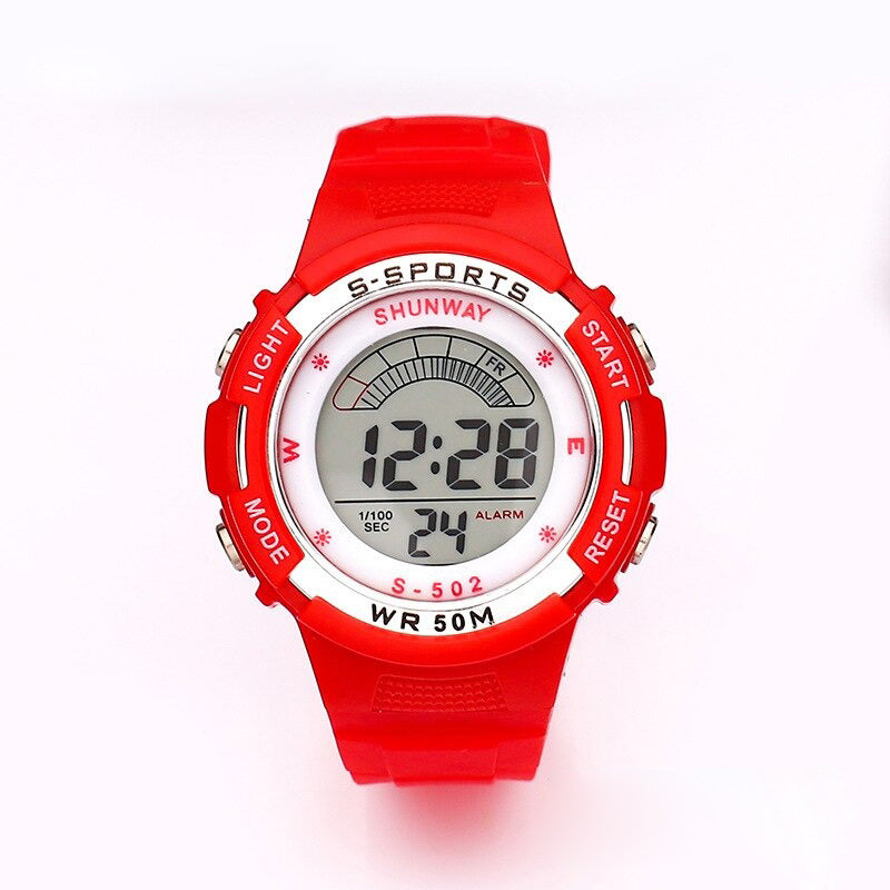 Multi-color Luminous LED Display Watches for Kids