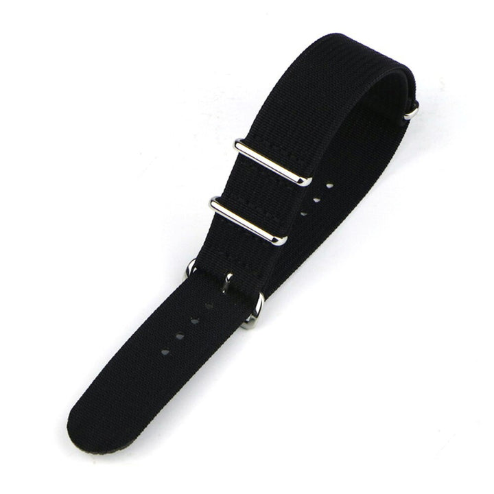 Rugged Nylon Military Watchbands with Stainless Steel Buckle