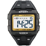 HD Large Screen Dial Sporty Outdoor Trend Digital Watches