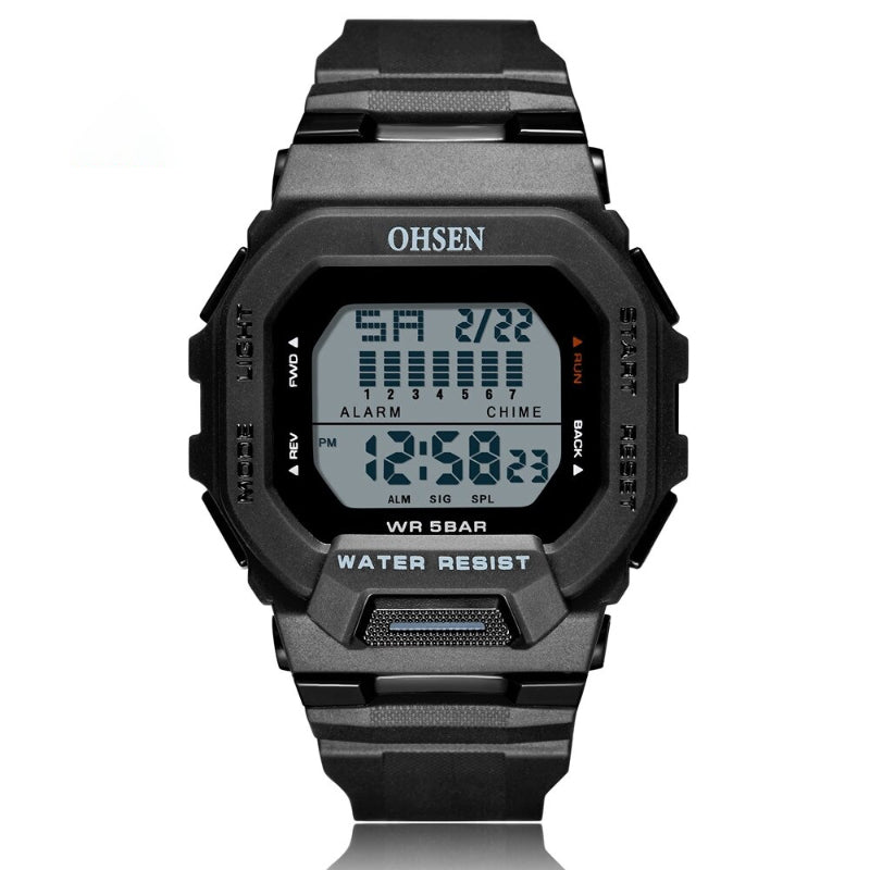 Aesthetic Digital Wristwatch for Men