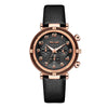 Exquisite Large Numbers Dial Women's Chronograph Quartz Watches