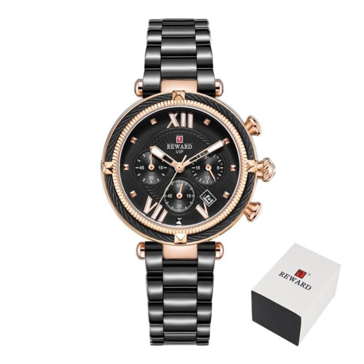 Fashionable Casual Style Multi-Functional Chronograph Quartz Watches