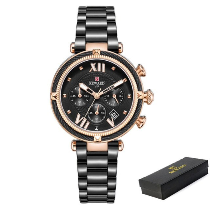 Fashionable Casual Style Multi-Functional Chronograph Quartz Watches