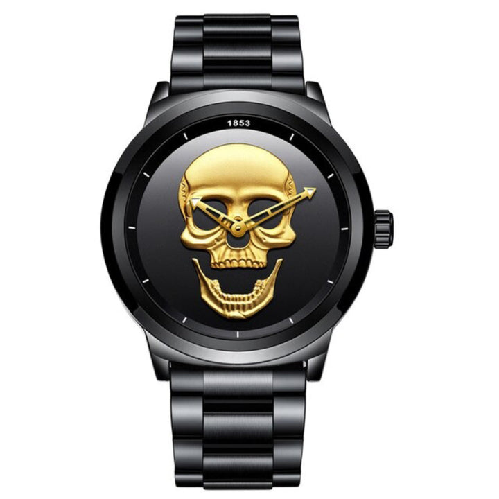 Exceptional Luminous Skull Dial Sports Quartz Watches