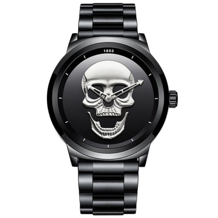 Exceptional Luminous Skull Dial Sports Quartz Watches