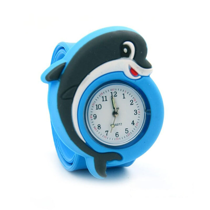 Fun Cartoon Animal Shape Quartz Watches for Kids