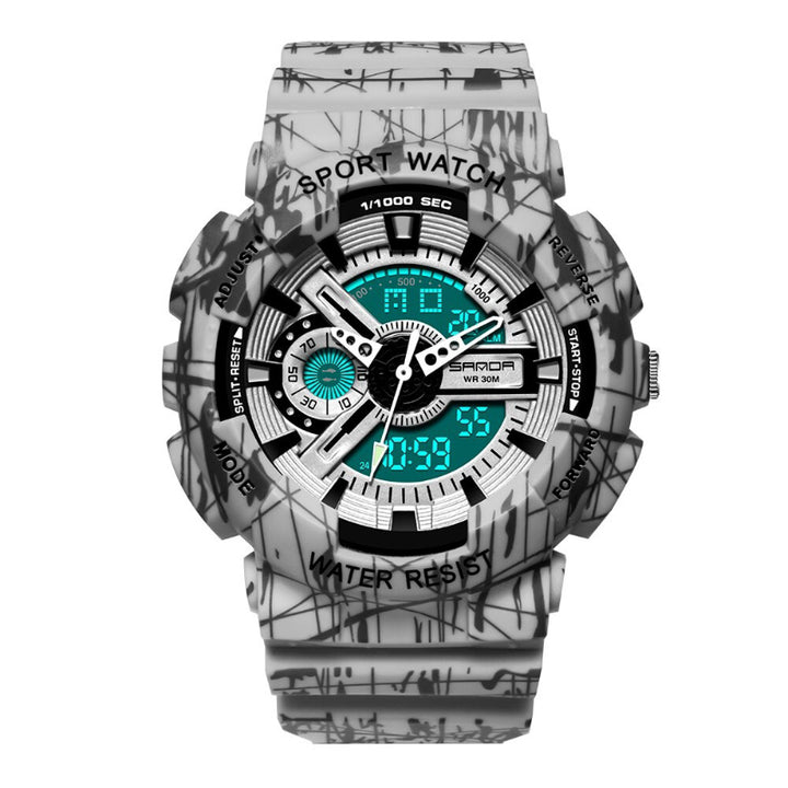 Water-resistant and Durable Sportswatch for Men and Women