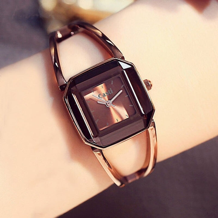 Unique Square Fashion Hollow Strap Quartz Watches