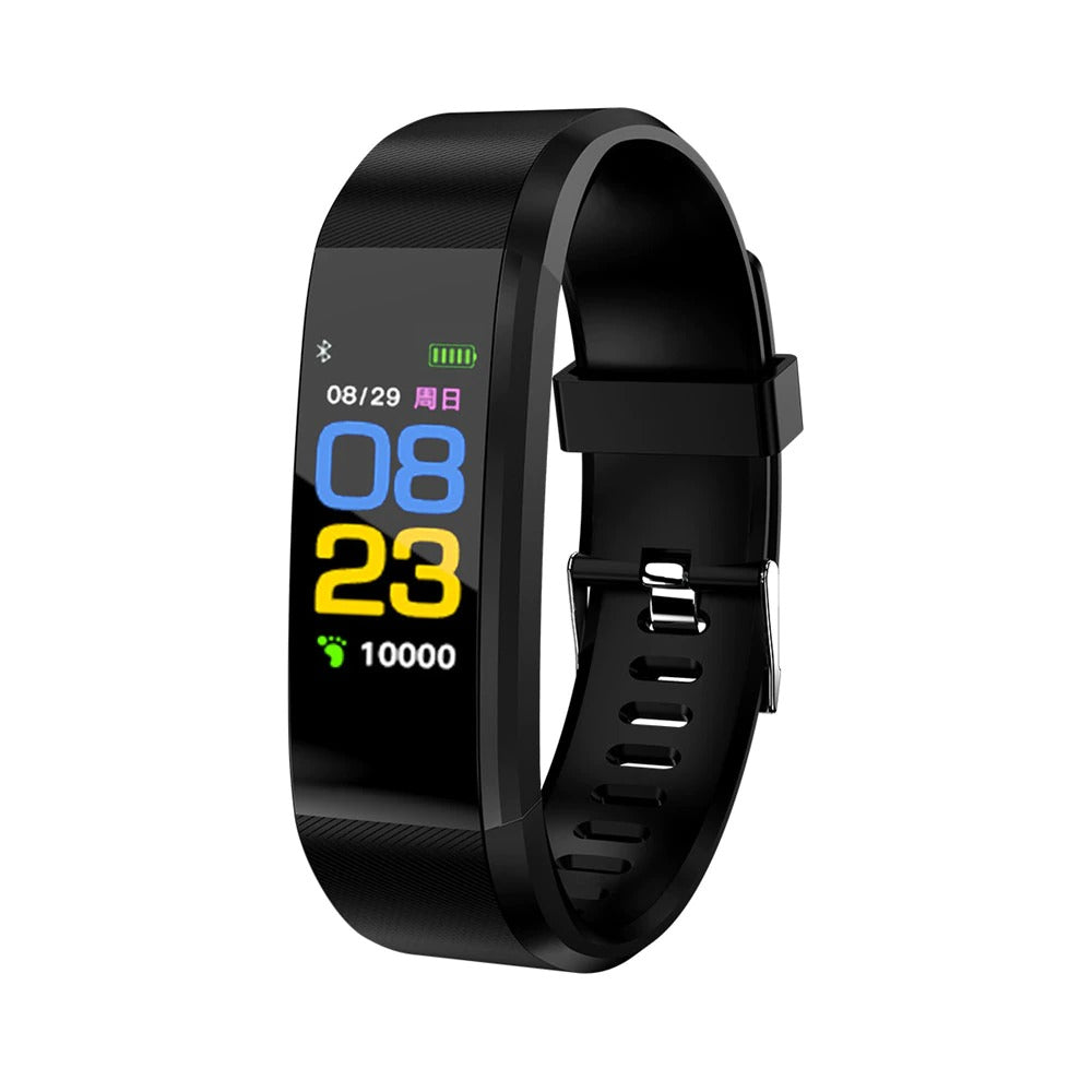 Digital Blood Pressure Monitoring Unisex Smart Watch With Bluetooth