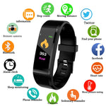 Digital Blood Pressure Monitoring Unisex Smart Watch With Bluetooth