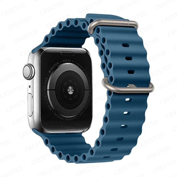 Unique Ocean Ripple Replacement Bands for Apple Watches