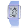 Digital LED Display Sporty Multicolor Rubber Strap Watches
