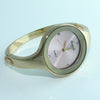 Classic Minimalist Bangle Bracelet Quartz Wristwatches