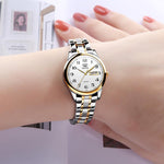 Fashionable Style Stainless Steel Arabic Numerals Quartz Watches