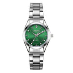 Stainless Steel Multi-color Rhinestone Dial Quartz Watches