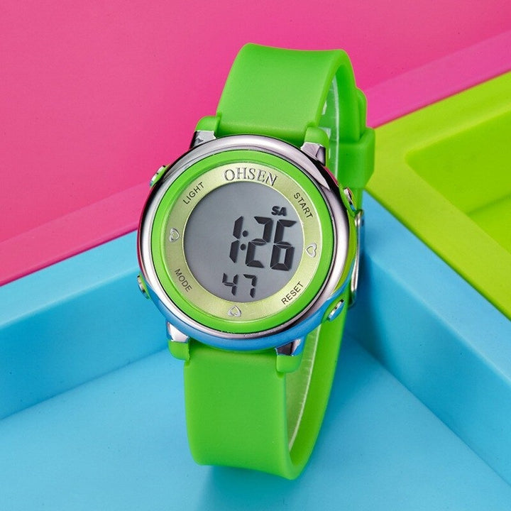 Colorful Digital LED Fashion Sports Watches for Kids