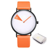 Creative Searchlight with Waterproof Vegan Leather Strap Quartz Watches