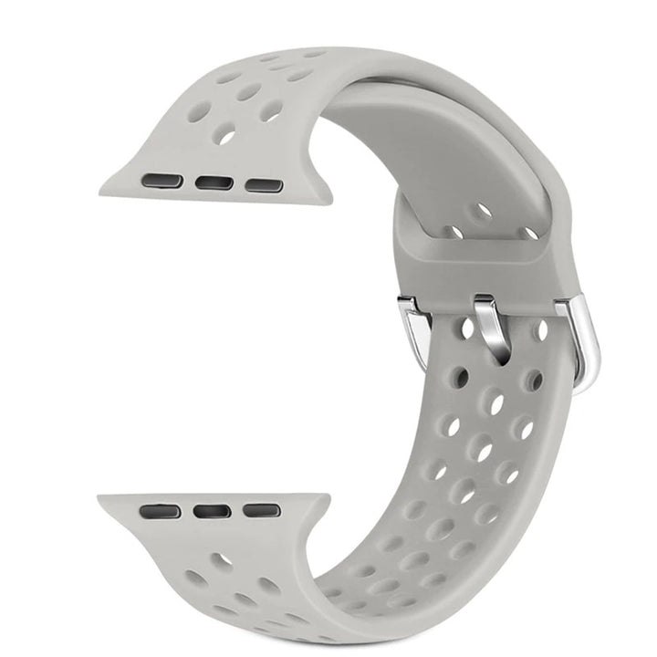 Fun and Vibrant Breathable Silicone Apple Watch Band Replacements