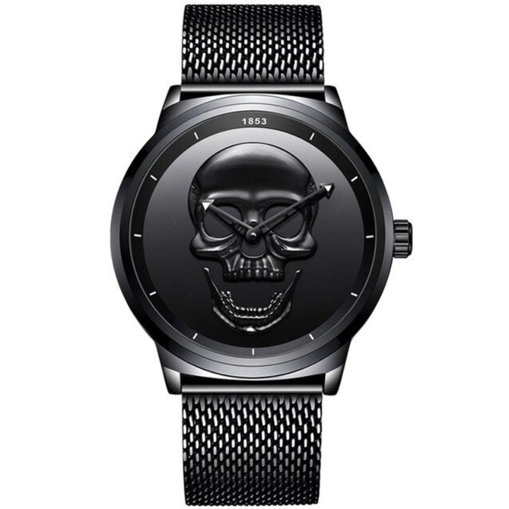 Exceptional Luminous Skull Dial Sports Quartz Watches