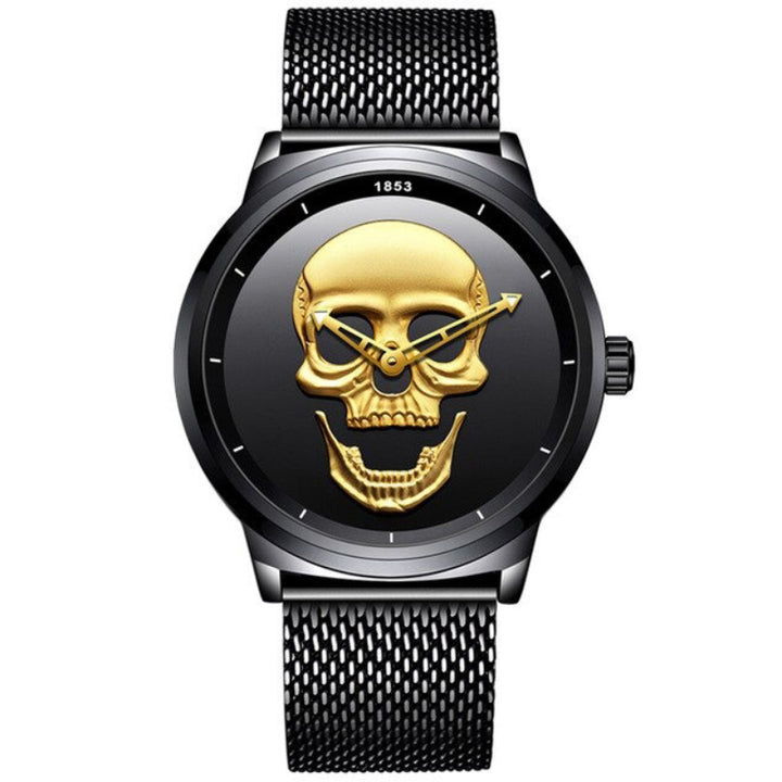 Exceptional Luminous Skull Dial Sports Quartz Watches