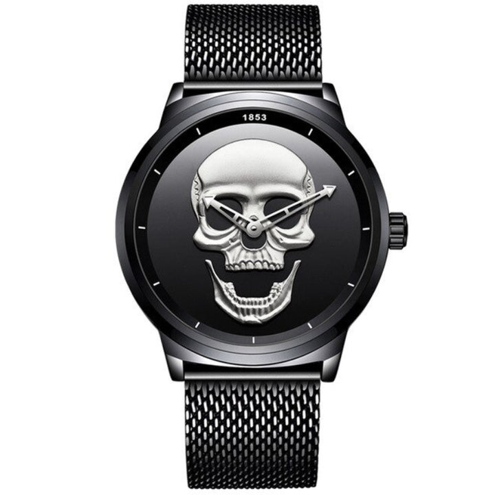 Exceptional Luminous Skull Dial Sports Quartz Watches