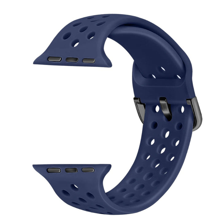 Fun and Vibrant Breathable Silicone Apple Watch Band Replacements