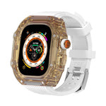 Transparent Case and Durable Replacement Straps for Apple Watches