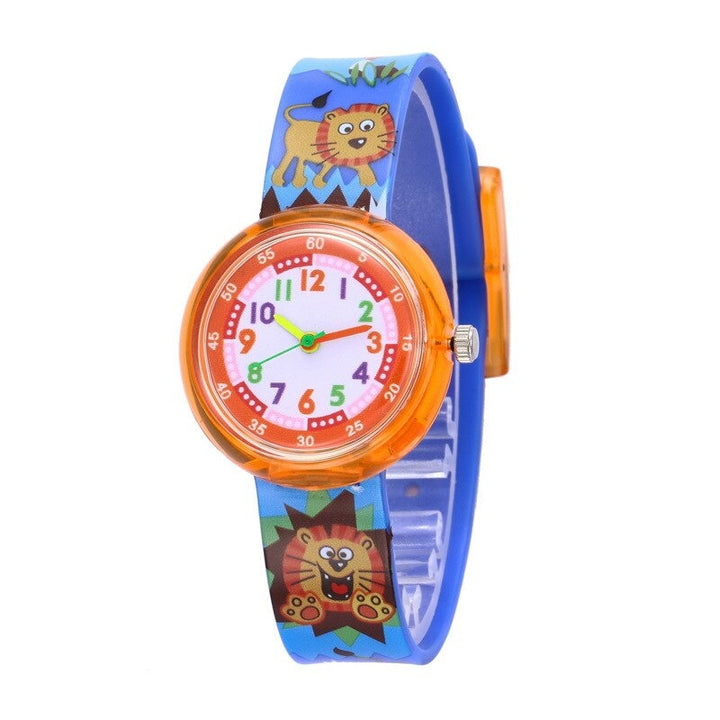 Colorful Cartoon Pattern Collection Quartz Watches for Kids