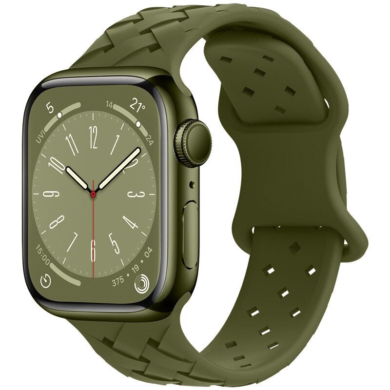Earth-toned Weave Style Replacement Straps for Apple Watches