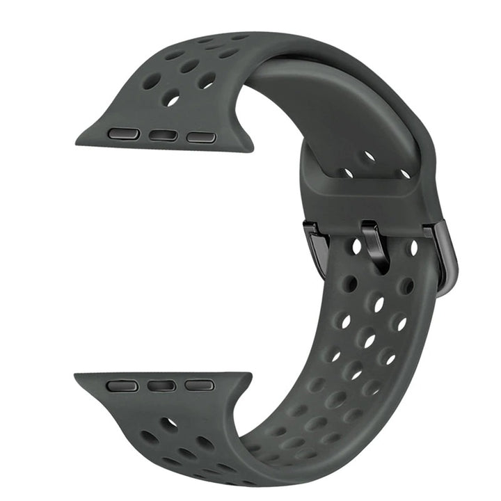Fun and Vibrant Breathable Silicone Apple Watch Band Replacements