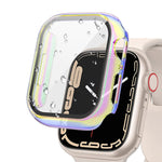Simple Bumper Case with Tempered Glass Protection for Apple Watches
