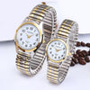 Couple's Quartz Watches with Elastic Strap Band For Men and Women