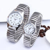 Couple's Quartz Watches with Elastic Strap Band For Men and Women