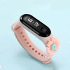 Blooming Flower Silicone Strap Digital Watch for Kids