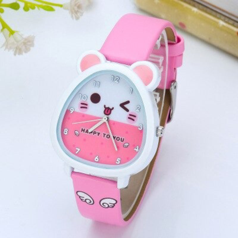 Children's Adorable Cat-shaped Quartz Watches