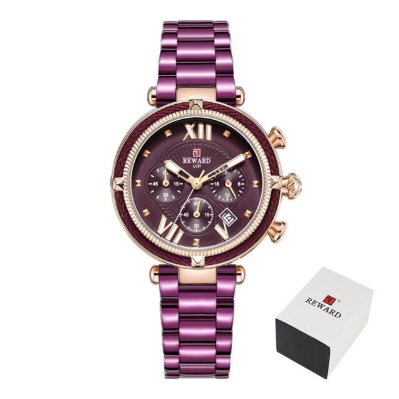 Fashionable Casual Style Multi-Functional Chronograph Quartz Watches