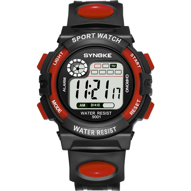 Colorful Children's Waterproof Flash Digital LED Display Chronograph Watches