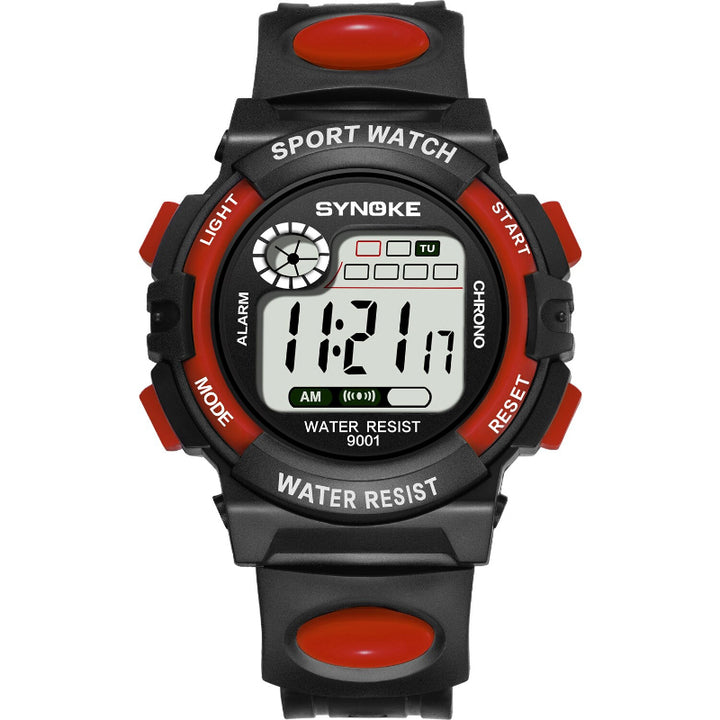 Colorful Children's Waterproof Flash Digital LED Display Chronograph Watches