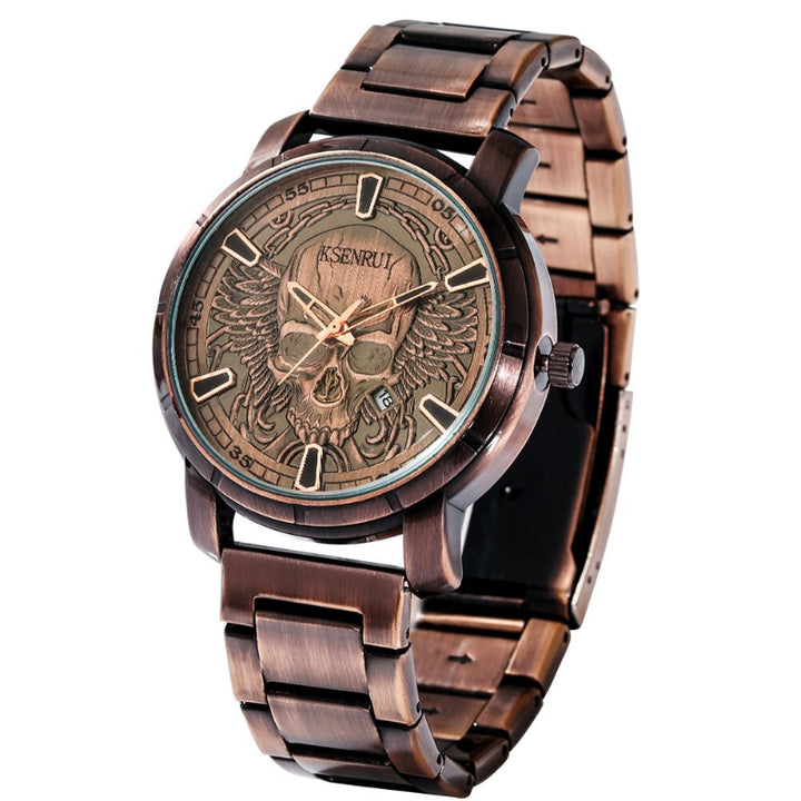 Cool Steampunk Retro Skeleton Skull Trend Quartz Watches