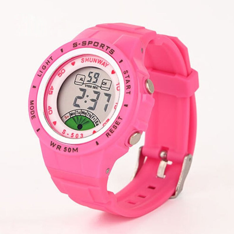 Multi-color Luminous LED Display Watches for Kids