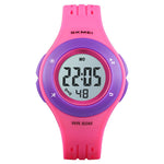 Multi-color Digital LED Display Chronograph Watches for Kids