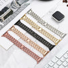 Shimmering Rhinestone Studded Apple Watch Replacement Straps