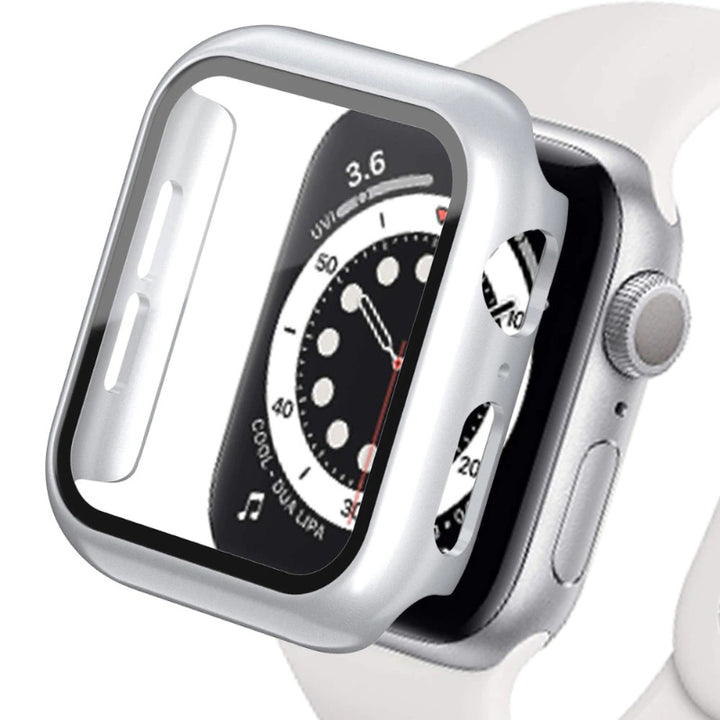 Screen Protector Tempered Glass Cover For Apple Watch Cases