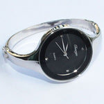 Classic Minimalist Bangle Bracelet Quartz Wristwatches